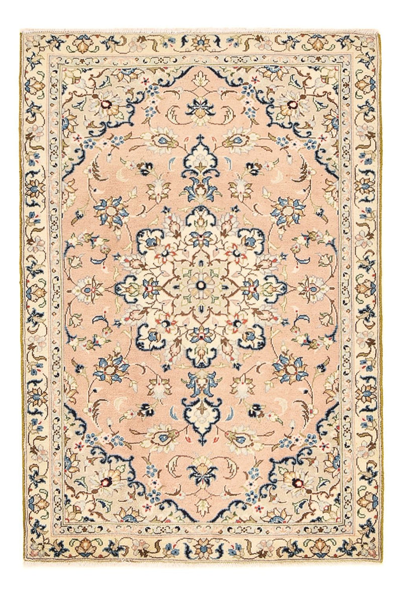 Persiska mattor - Keshan - 140 x 95 cm - rosa