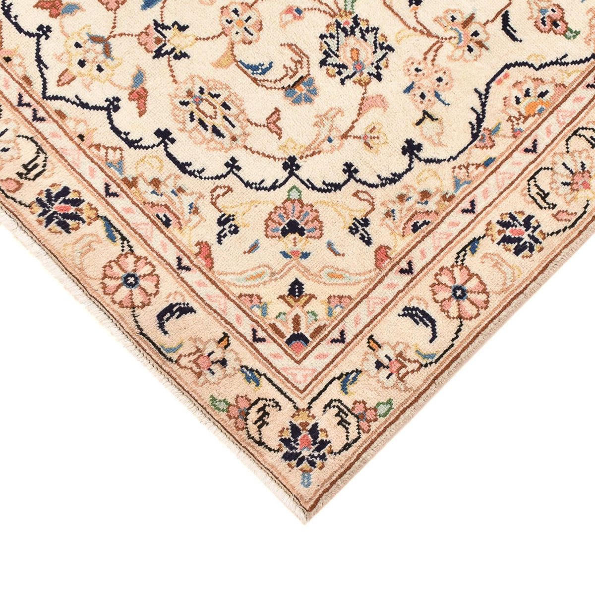 Persiska mattor - Keshan - 145 x 92 cm - beige