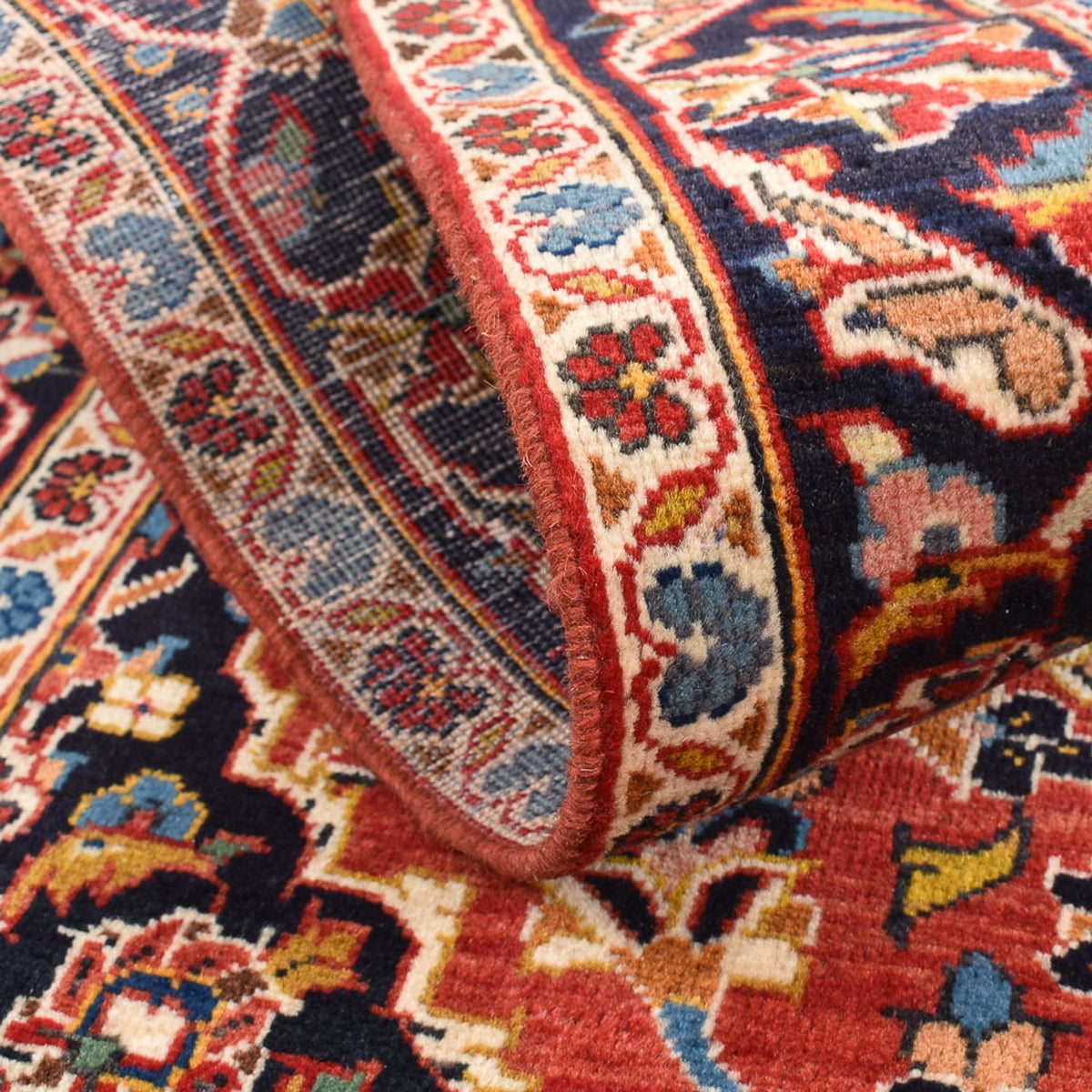 Persiska mattor - Keshan - 147 x 97 cm - röd