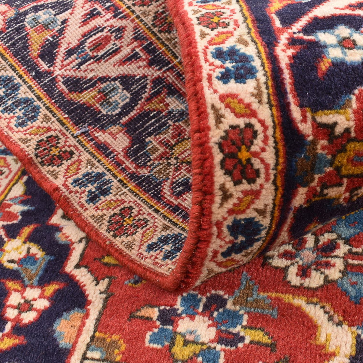 Persiska mattor - Keshan - 145 x 97 cm - ljusröd