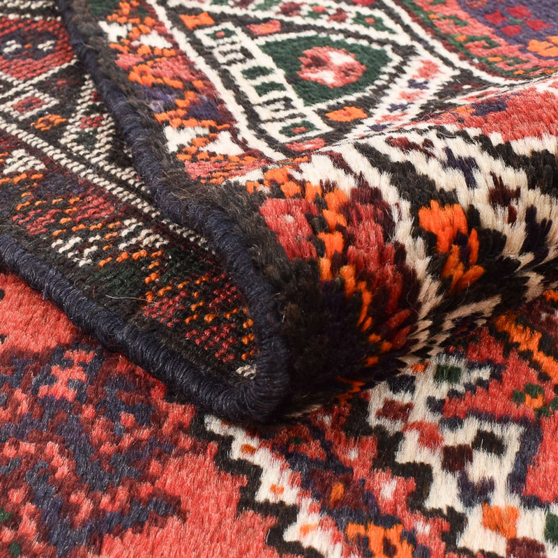 Persisk matta - Nomadic - 205 x 118 cm - mörkröd