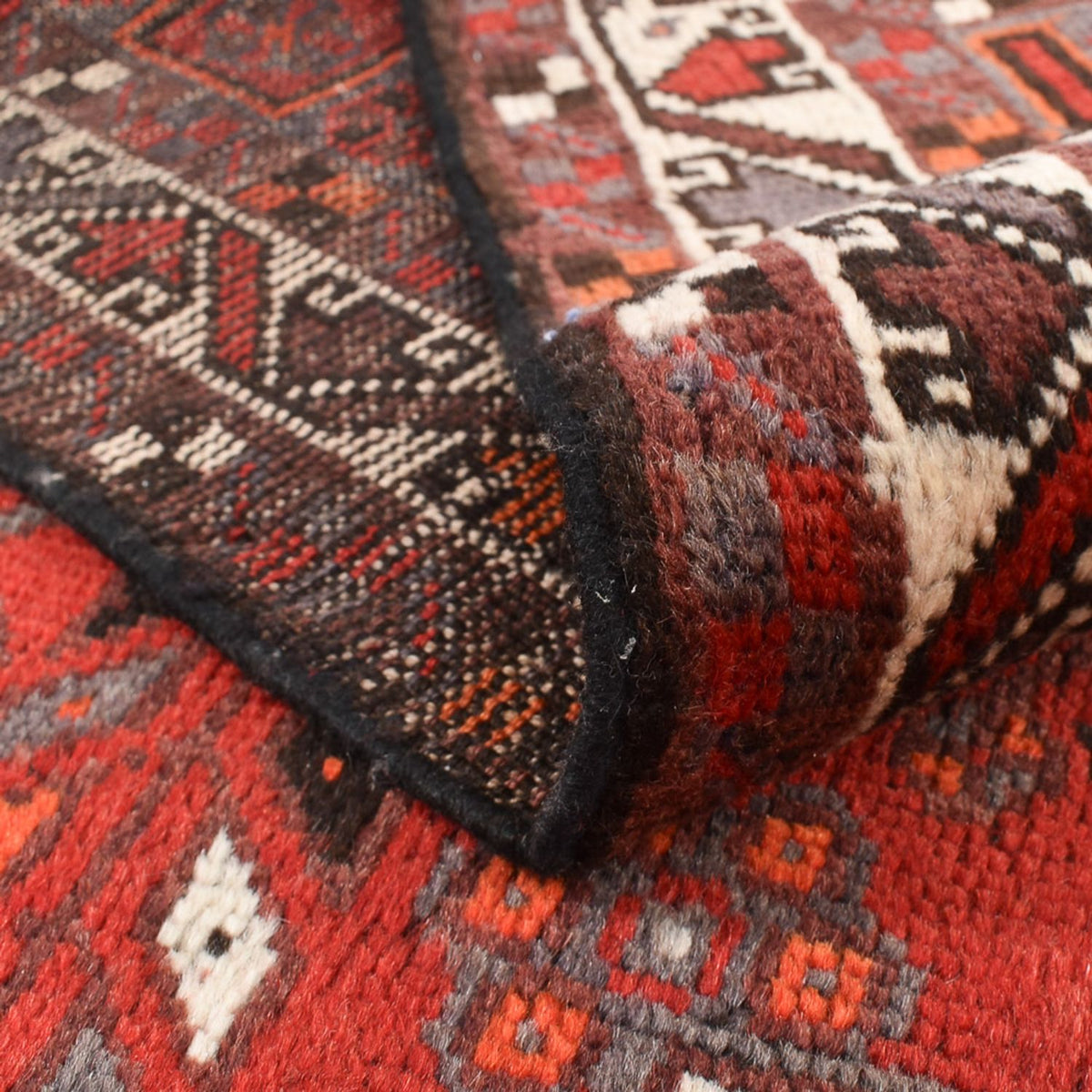 Persisk matta - Nomadic kvadrat  - 184 x 165 cm - röd