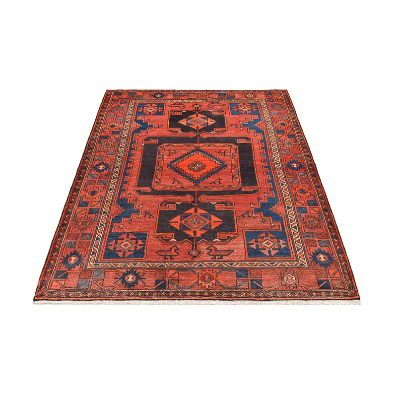 Persisk matta - Bijar - 202 x 146 cm - röd