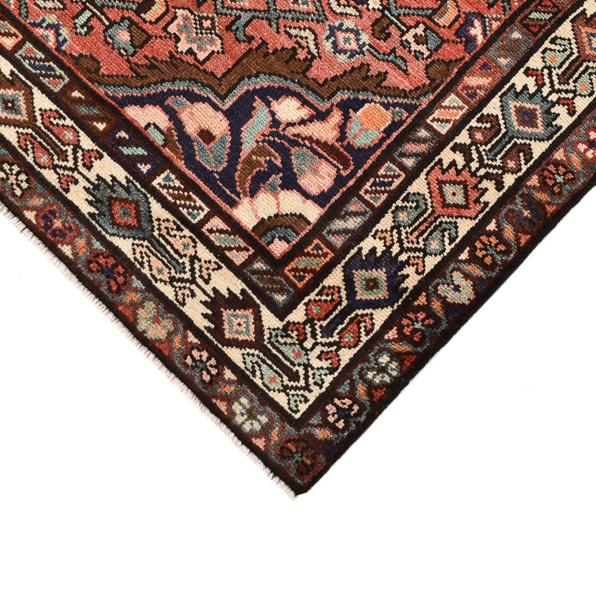 Persisk matta - Nomadic - 222 x 148 cm - ljusröd