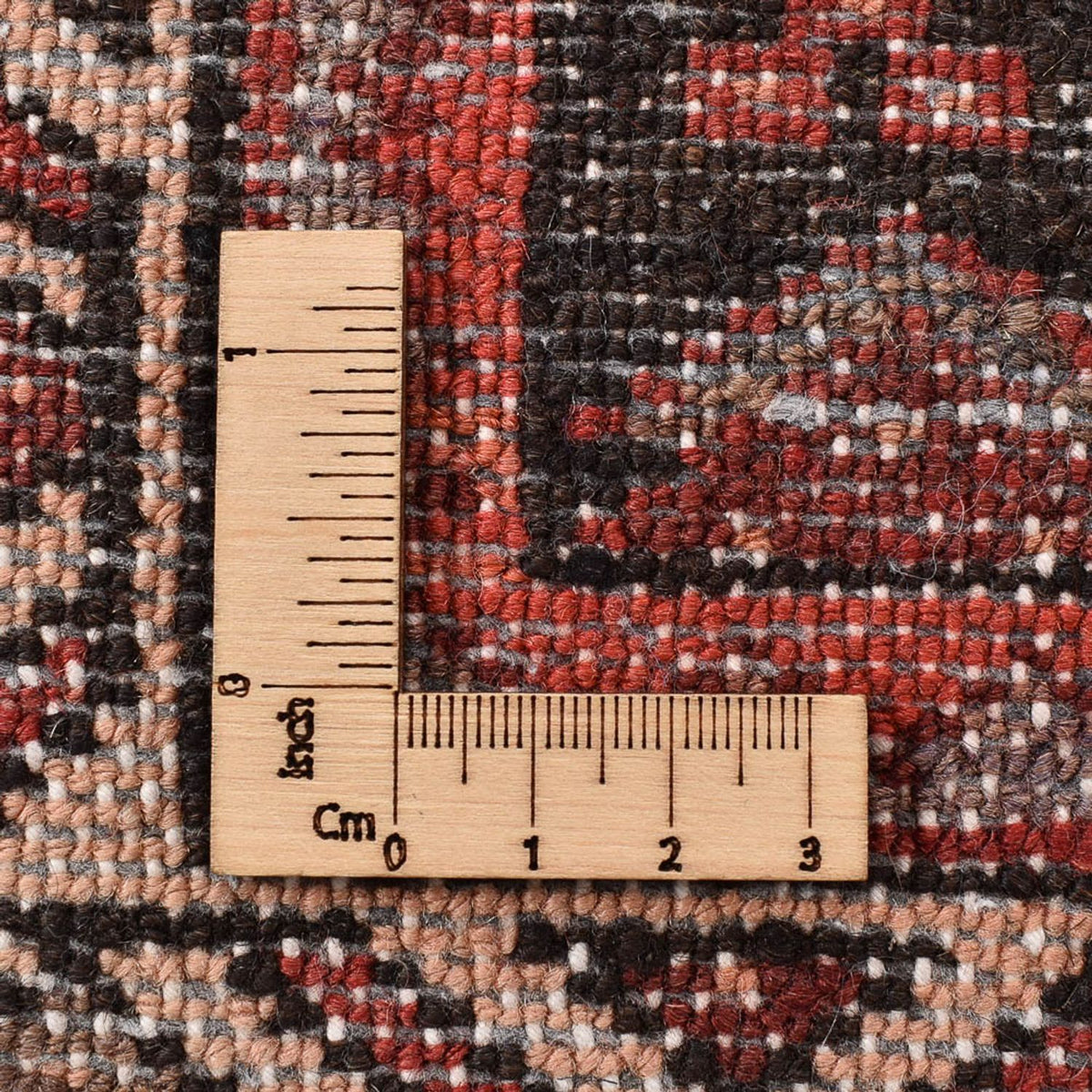 Persisk matta - Bijar - 205 x 147 cm - röd