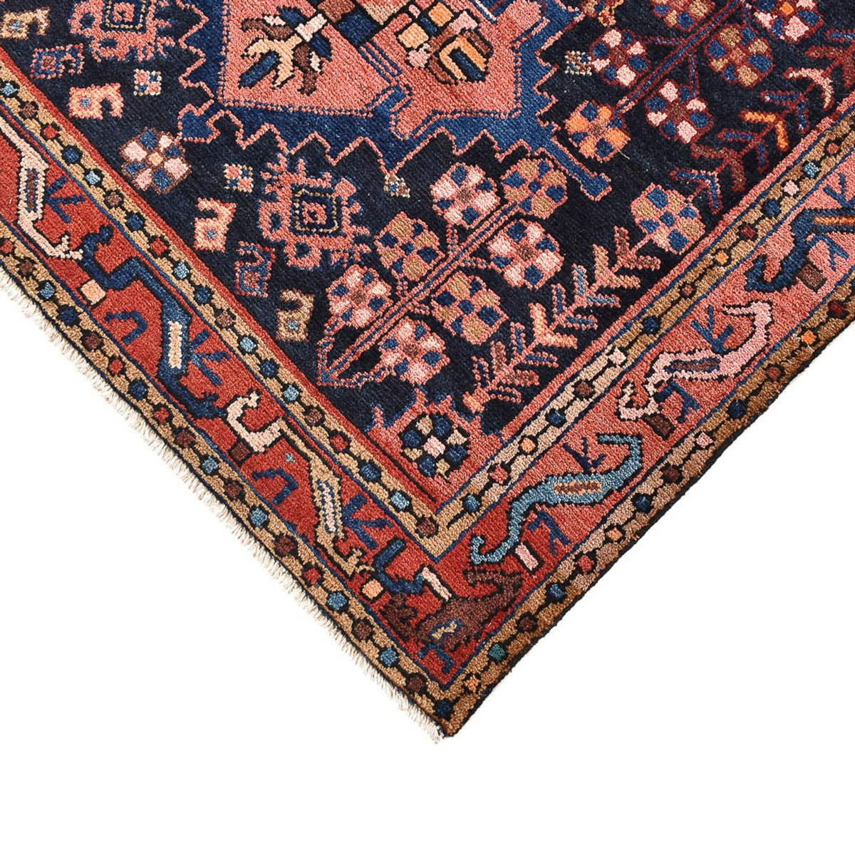 Persisk matta - Nomadic - 187 x 107 cm - mörkblå