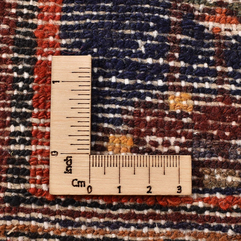 Persisk matta - Bijar - 210 x 130 cm - mörkröd