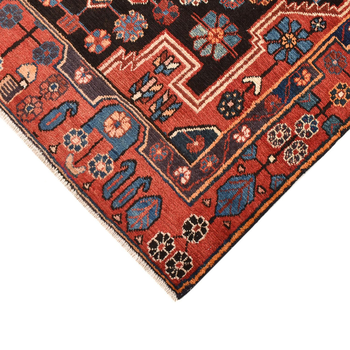 Persisk matta - Nomadic - 190 x 117 cm - mörkblå