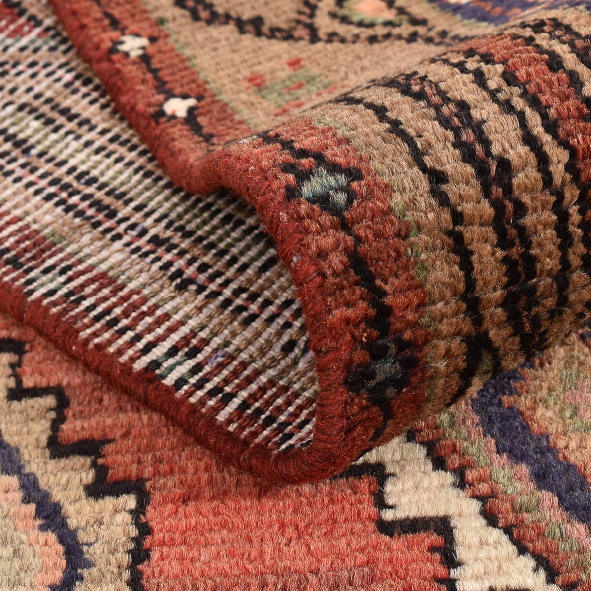 Runner Persisk matta - Nomadic - 286 x 80 cm - ljusröd