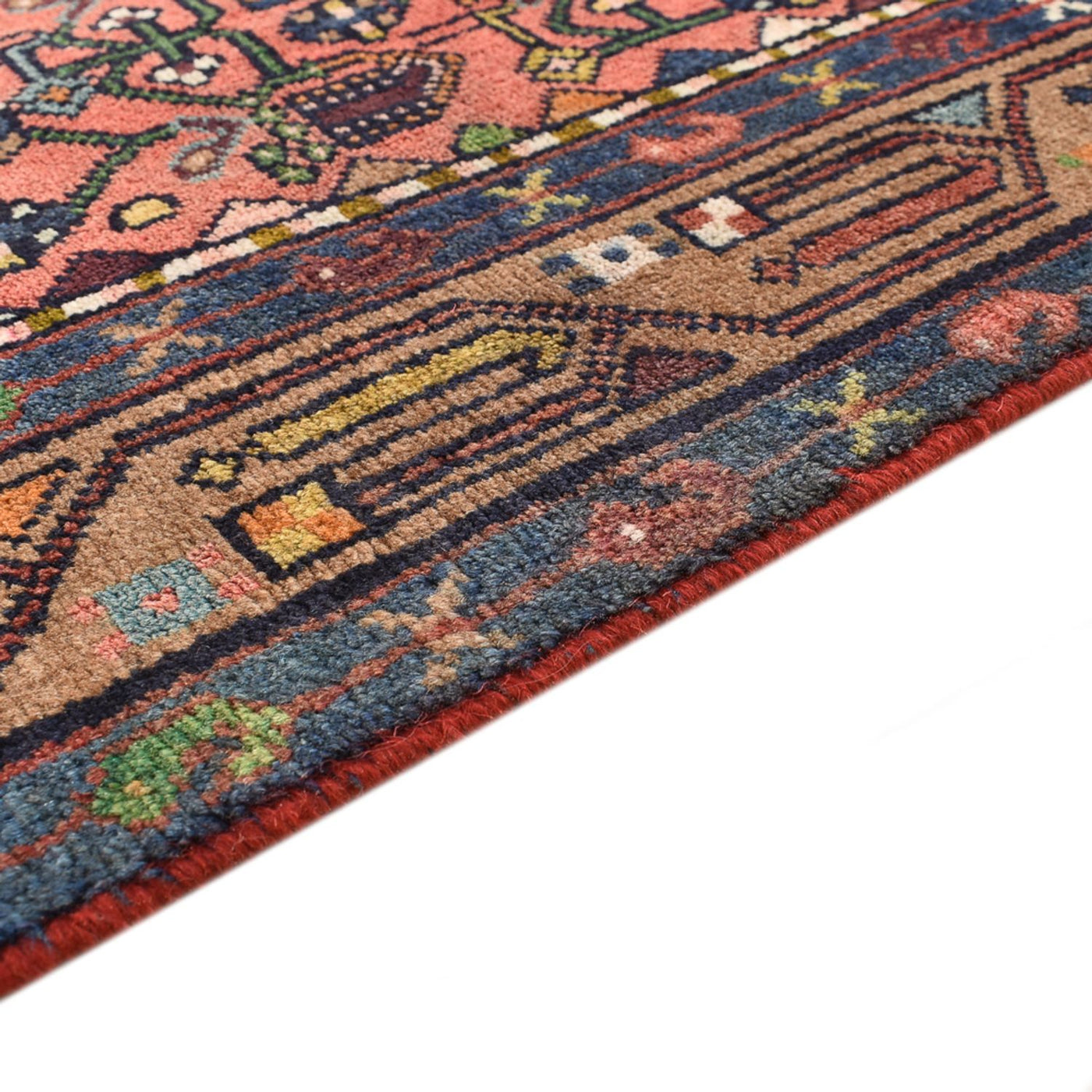 Runner Persisk matta - Nomadic - 291 x 82 cm - ljusröd