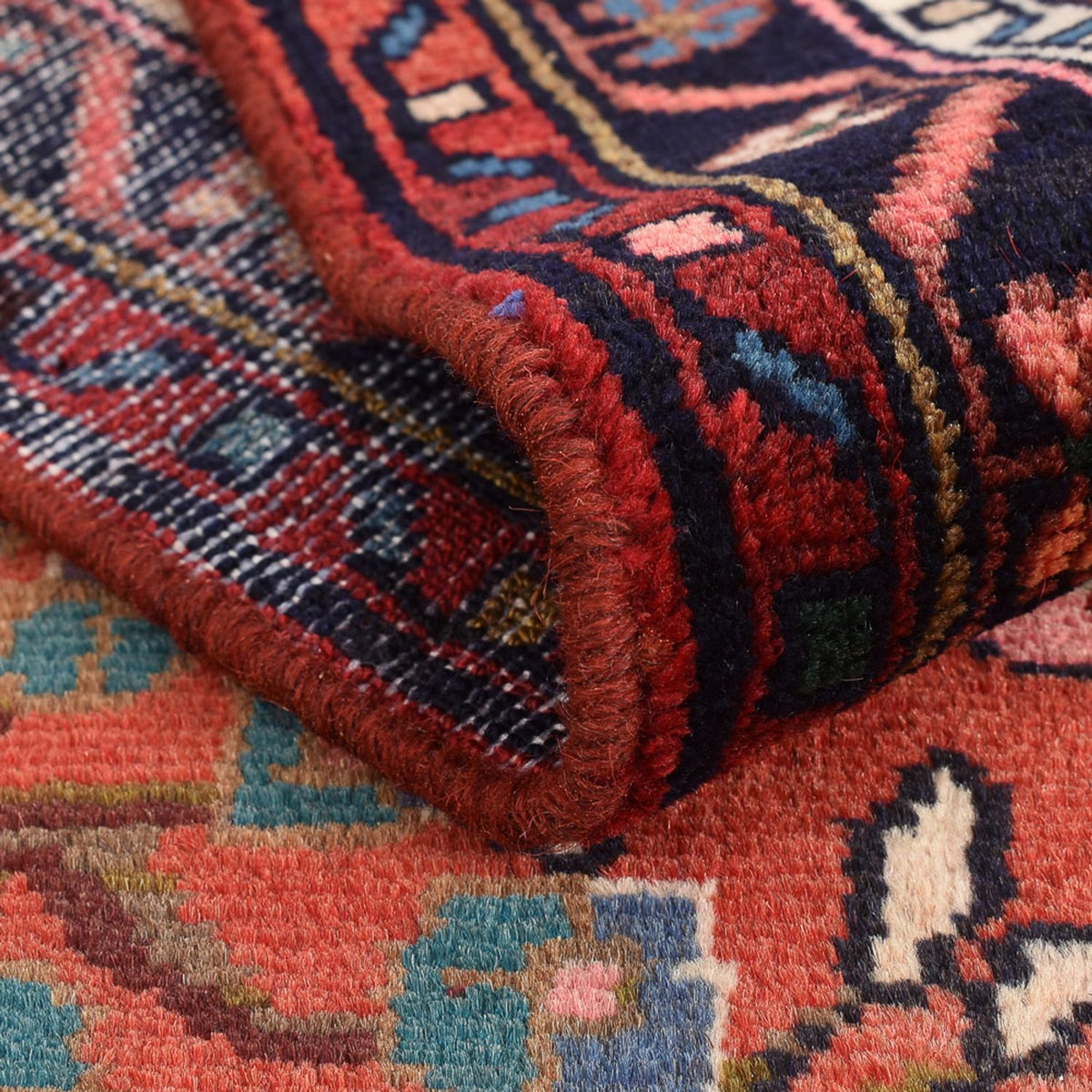 Runner Persisk matta - Nomadic - 306 x 78 cm - ljusröd