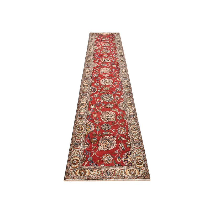 Runner Persisk matta - Tabriz - 398 x 72 cm - röd