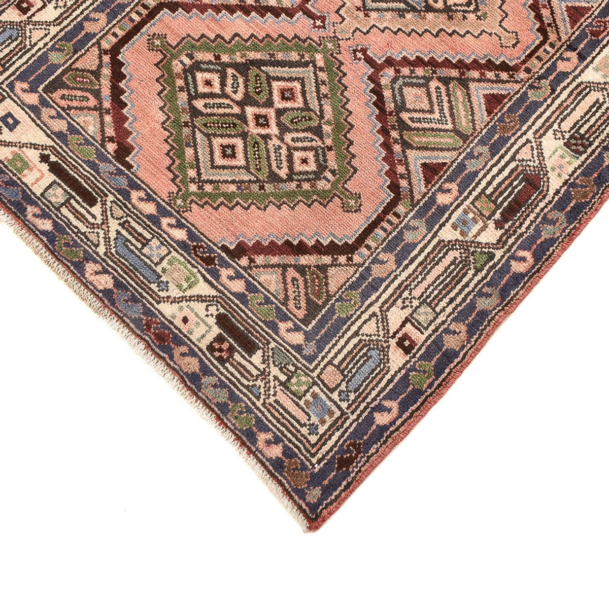 Runner Persisk matta - Nomadic - 203 x 75 cm - ljusröd