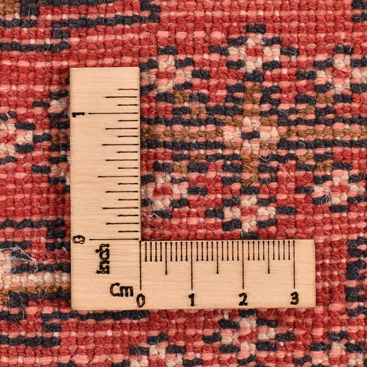 Runner Turkaman-matta - 197 x 60 cm - röd