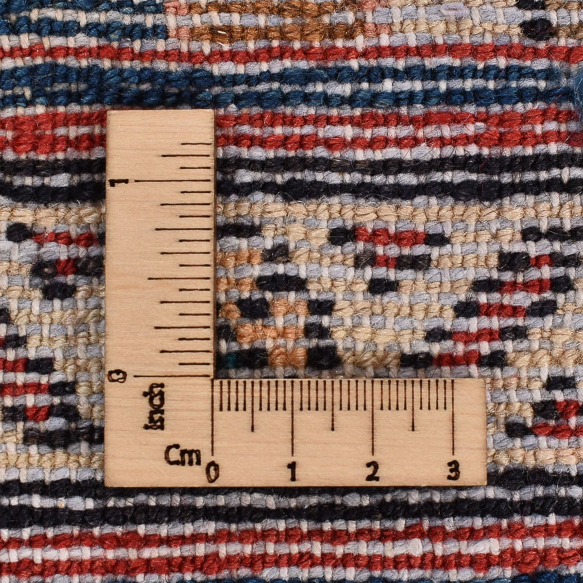 Runner Persisk matta - Nomadic - 412 x 114 cm - mörkröd