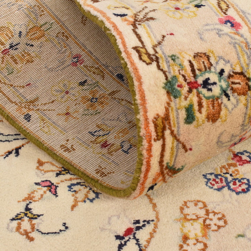 Runner Persiska mattor - Keshan - 385 x 98 cm - beige