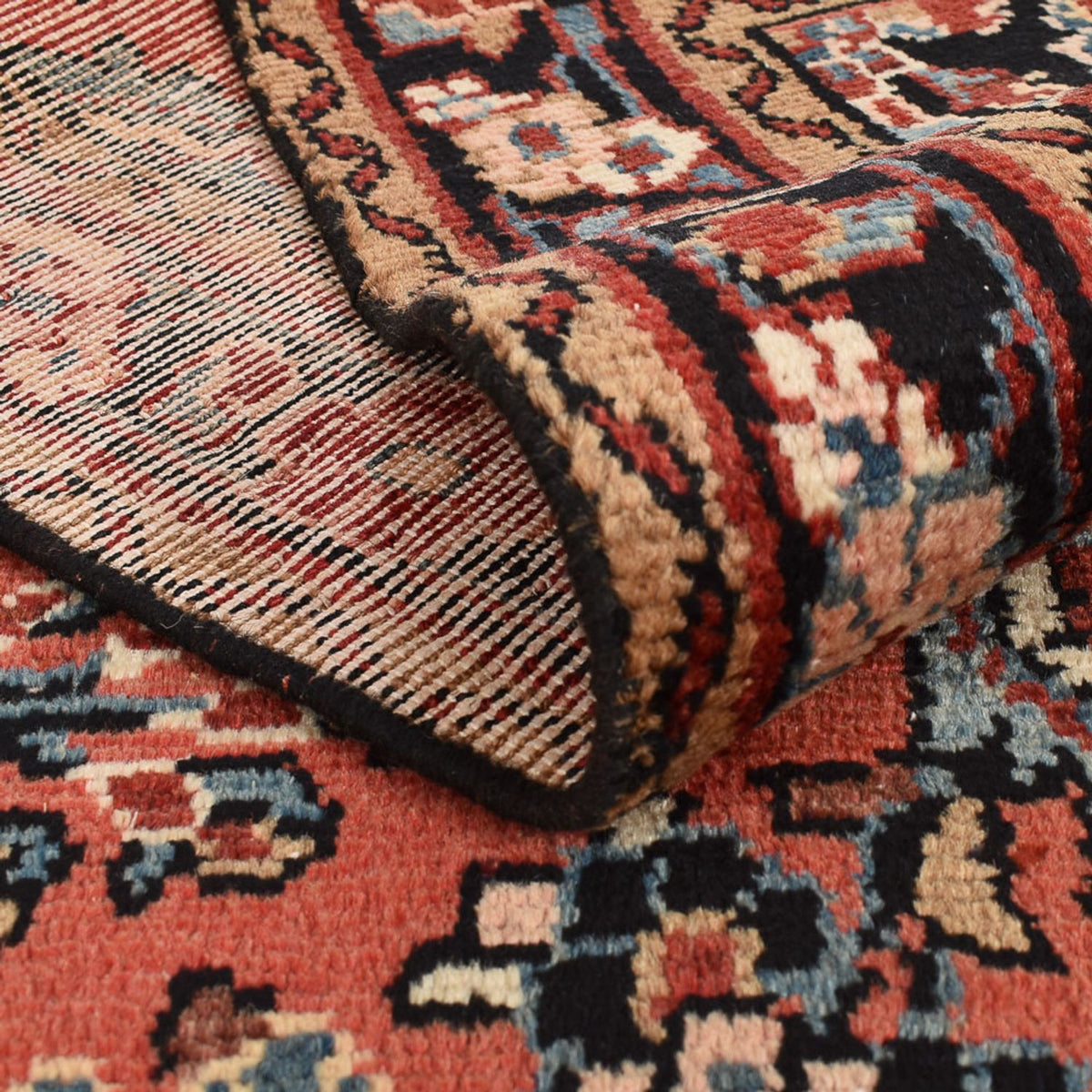 Runner Persisk matta - Nomadic - 419 x 110 cm - ljusröd