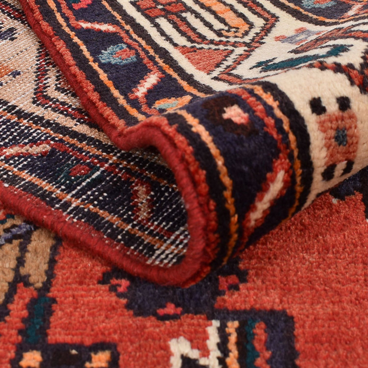 Runner Persisk matta - Nomadic - 388 x 108 cm - röd