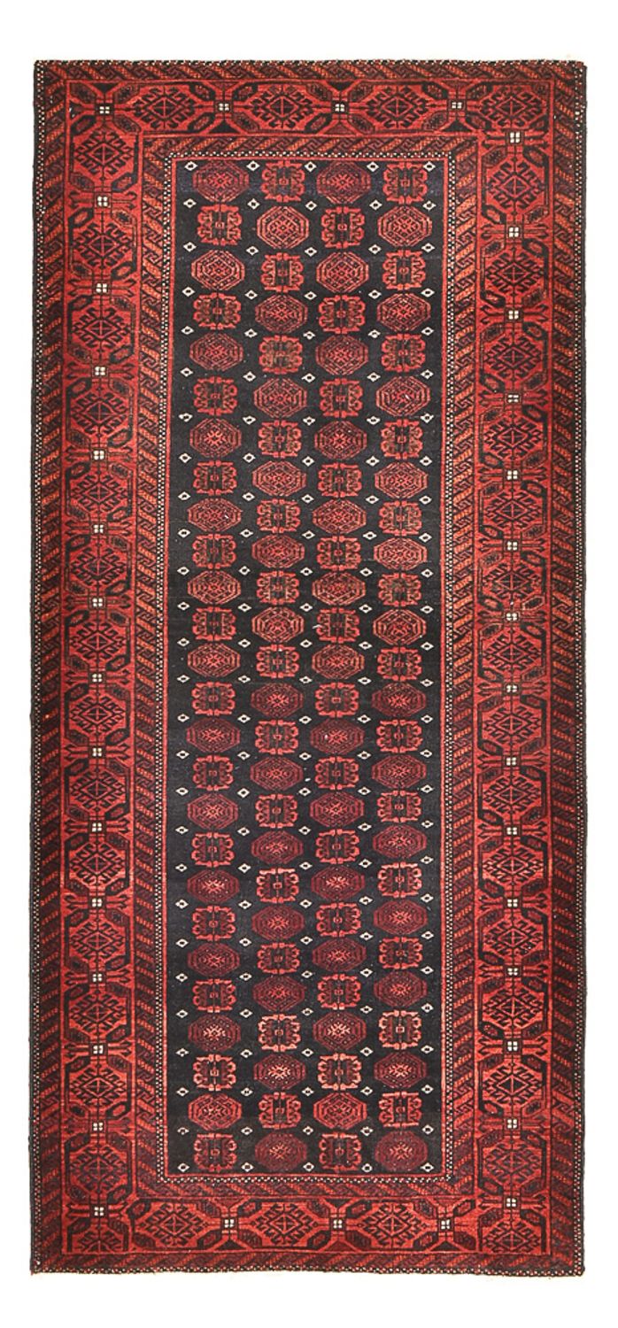 Baluch-matta - 172 x 80 cm - röd