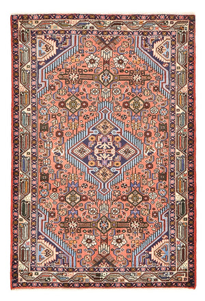 Persisk matta - Nomadic - 146 x 98 cm - ljusröd