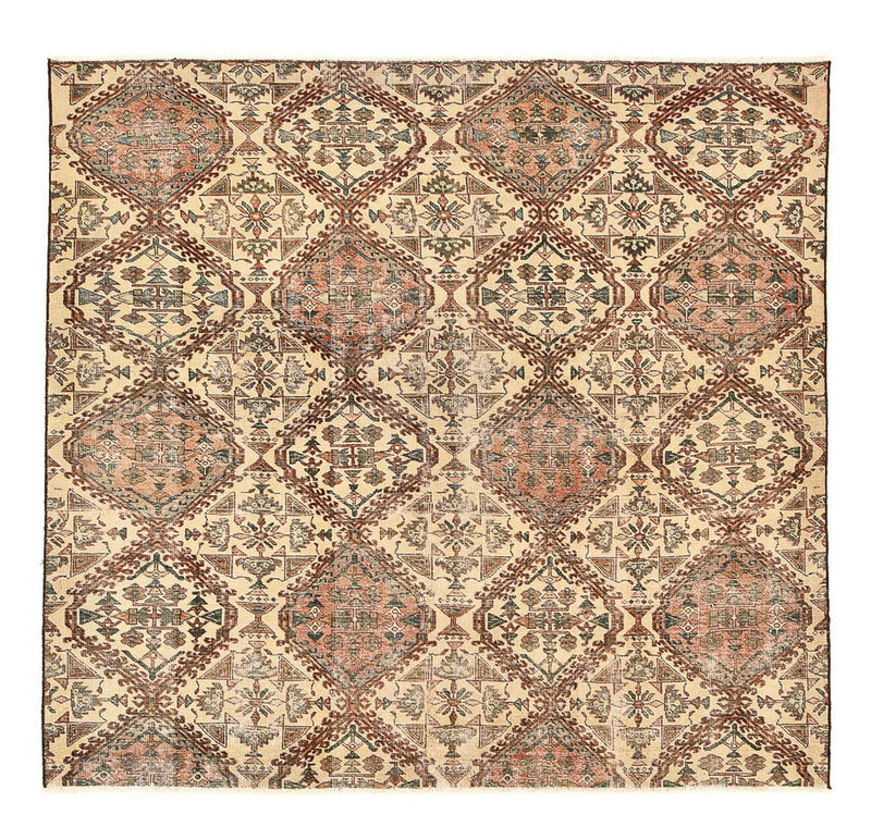Vintage matta - 233 x 233 cm - sand
