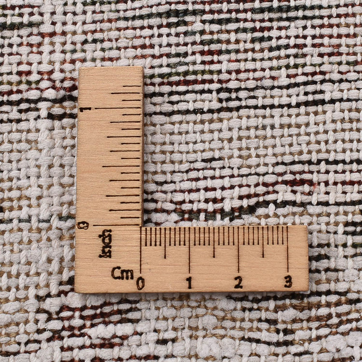 Vintage matta - 202 x 150 cm - mörk beige