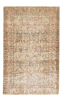 Vintage matta - 200 x 130 cm - mörk beige