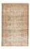 Vintage matta - 200 x 130 cm - mörk beige