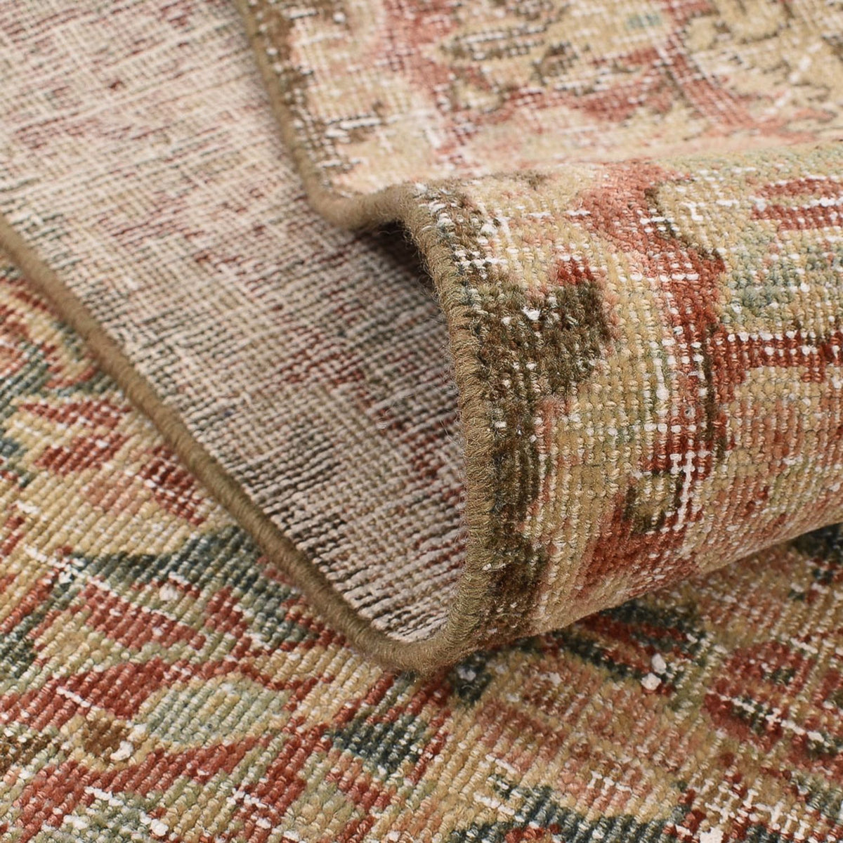 Vintage matta - 191 x 120 cm - beige