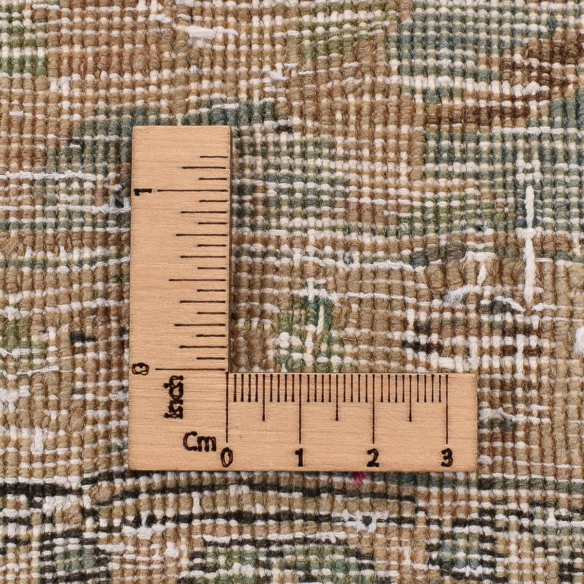 Vintage matta - 146 x 95 cm - karamell