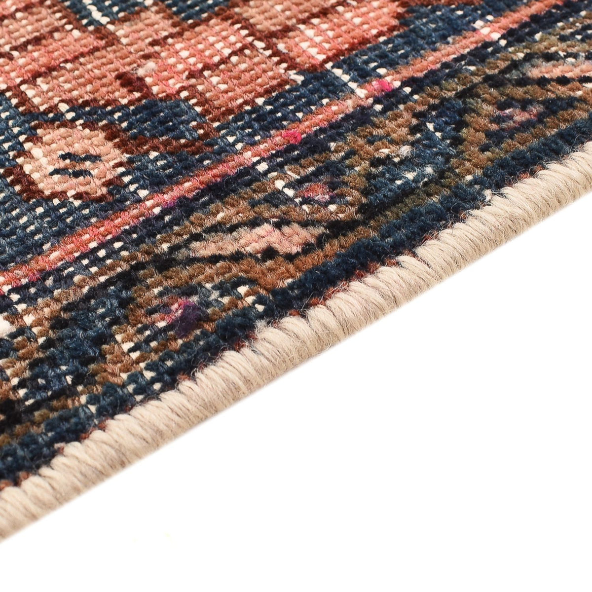 Vintage matta - 210 x 148 cm - mörk beige