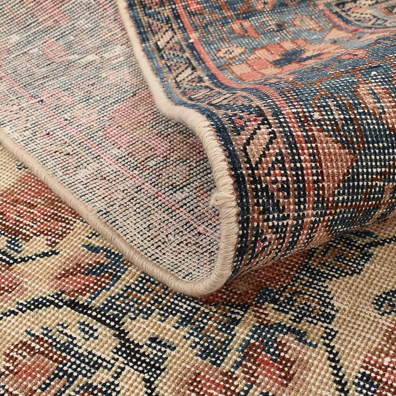 Vintage matta - 210 x 148 cm - mörk beige