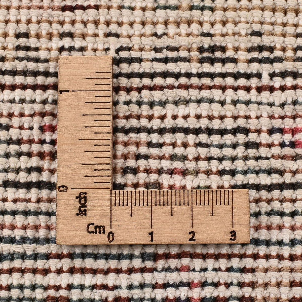 Vintage matta - 210 x 148 cm - mörk beige