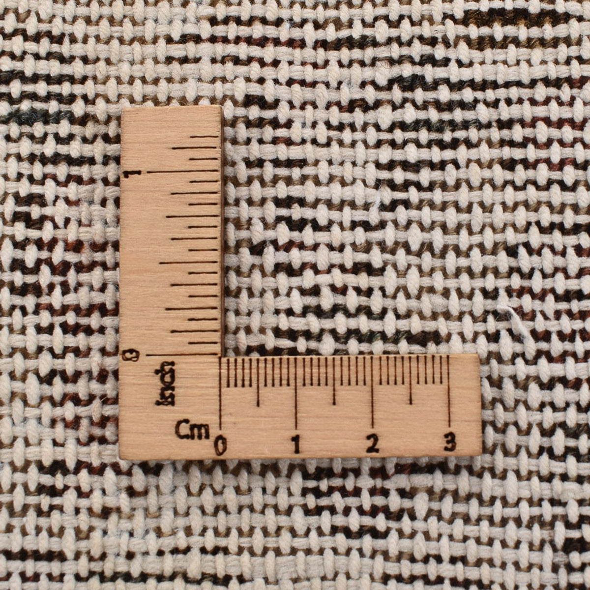 Vintage matta - 198 x 150 cm - mörk beige