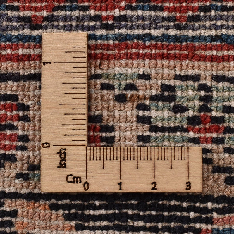 Vintage matta - 242 x 157 cm - röd