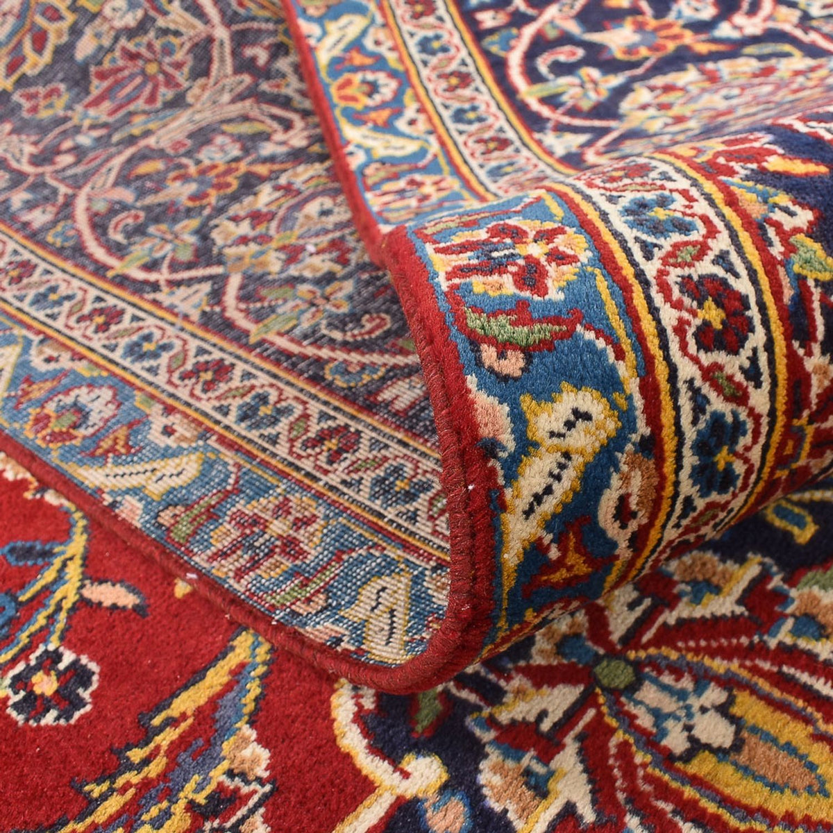 Persiska mattor - Keshan - 392 x 290 cm - röd