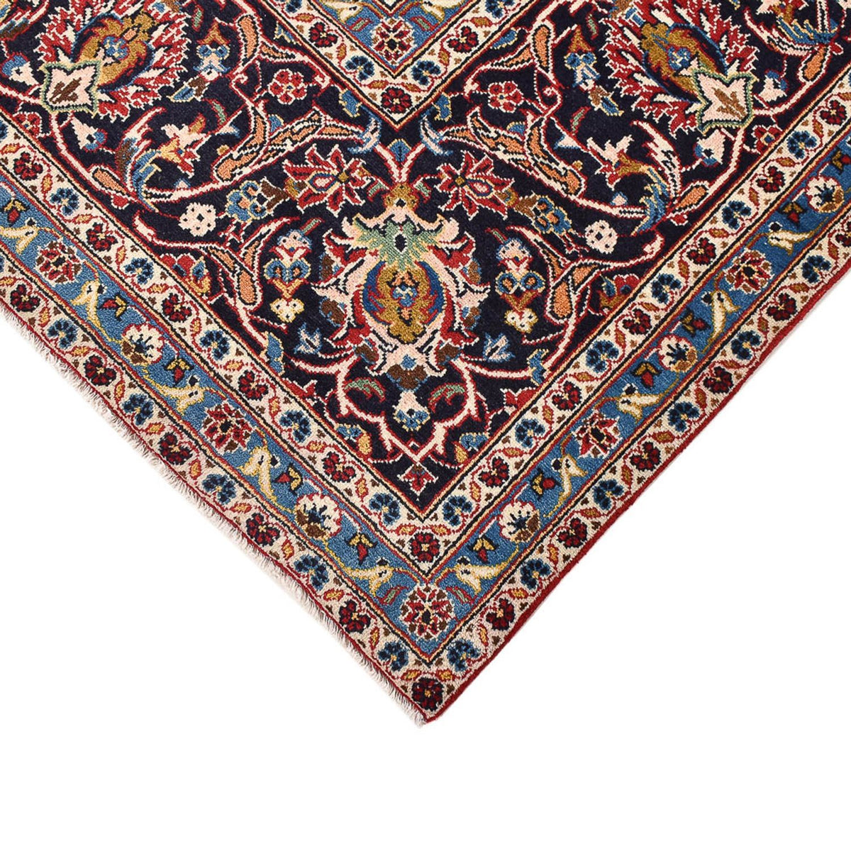 Persiska mattor - Keshan - 403 x 287 cm - röd