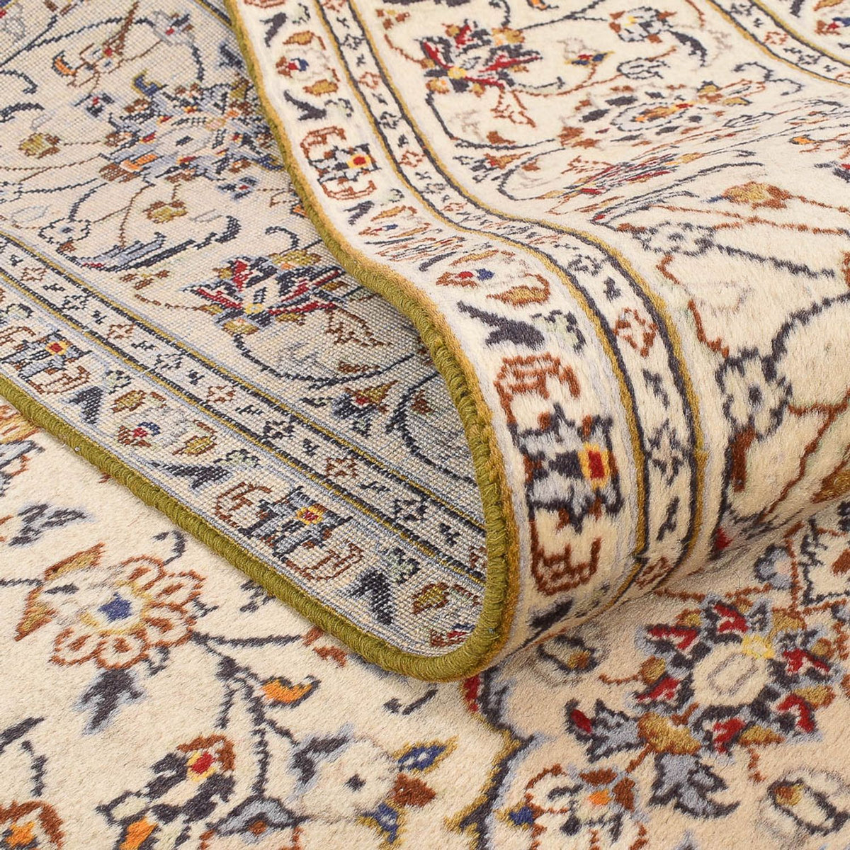 Persiska mattor - Keshan - 296 x 198 cm - beige