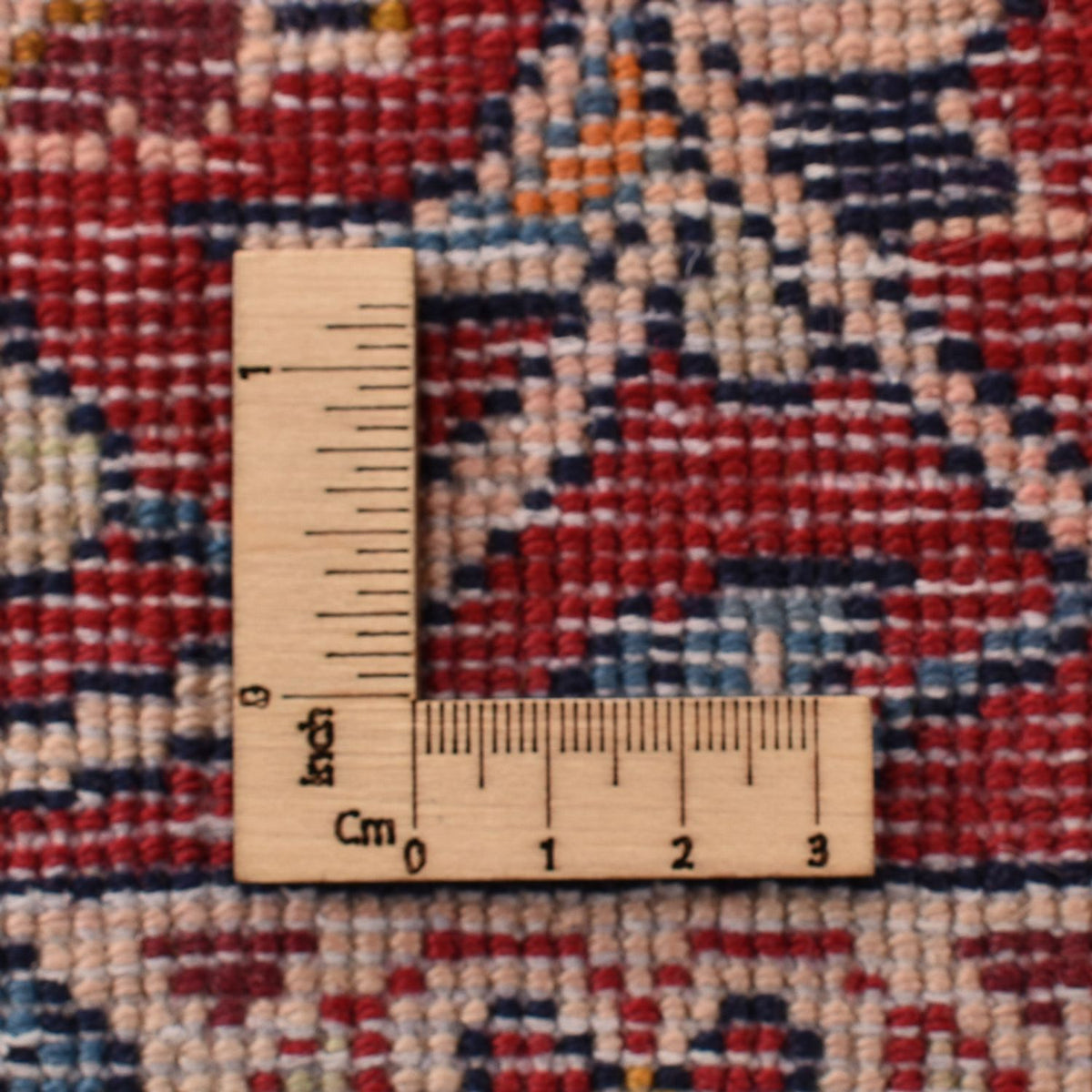 Persiska mattor - Keshan - 340 x 255 cm - mörkröd