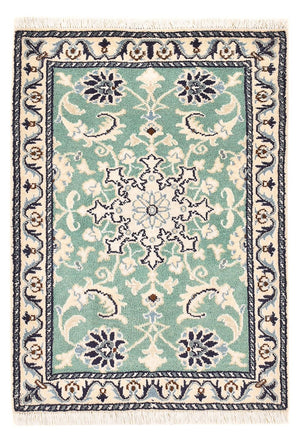 Persisk matta - Nain - 87 x 60 cm - ljusgrön