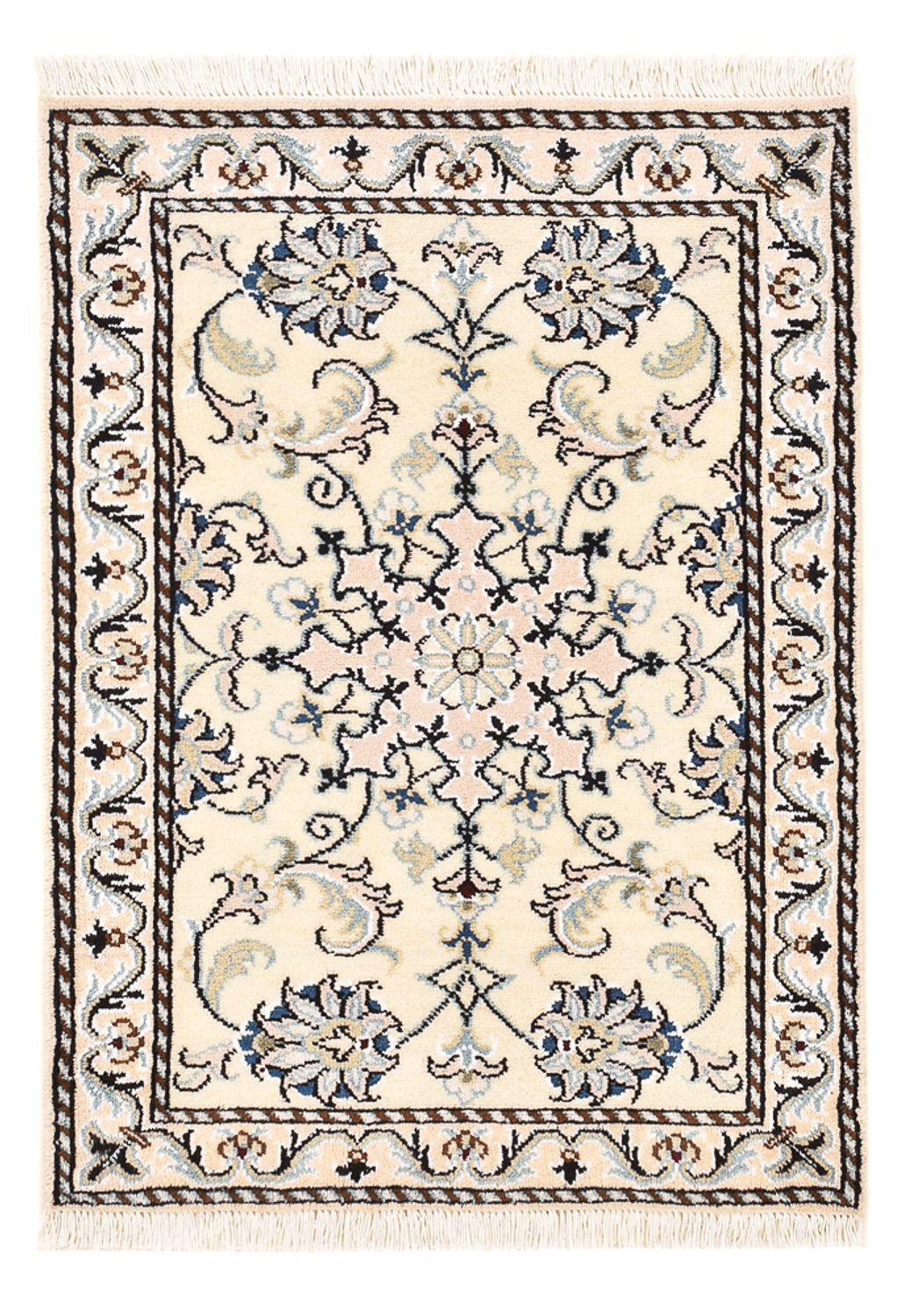 Persisk matta - Nain - 87 x 57 cm - beige