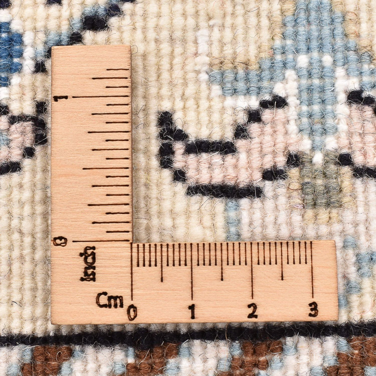 Persisk matta - Nain - 87 x 57 cm - beige