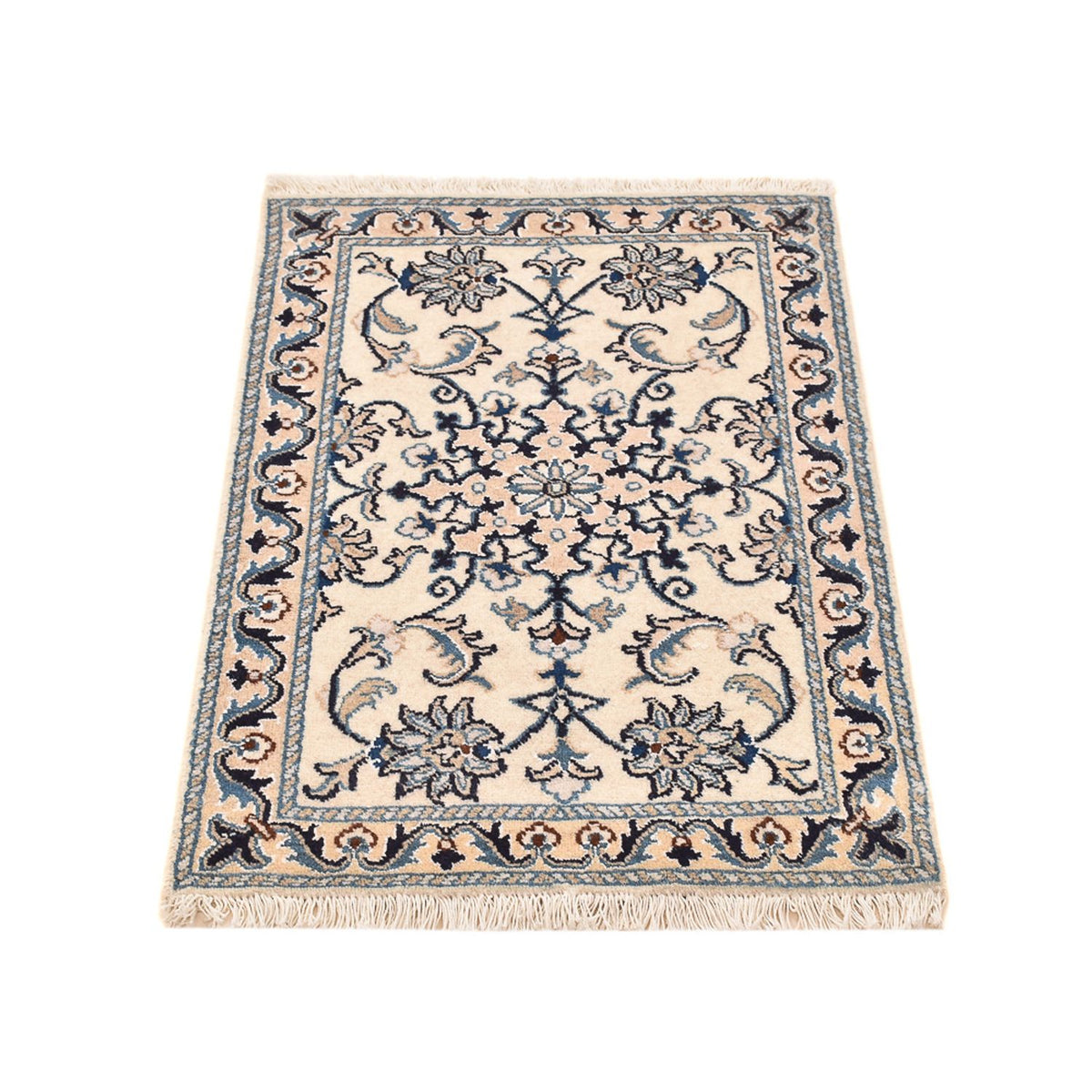 Persisk matta - Nain - 87 x 57 cm - beige