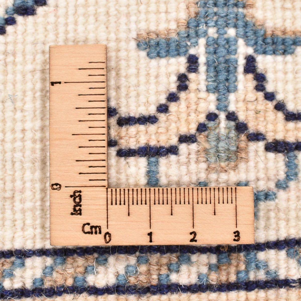 Persisk matta - Nain - 87 x 60 cm - grädde