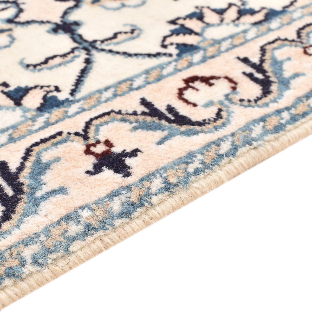 Persisk matta - Nain - 84 x 58 cm - grädde