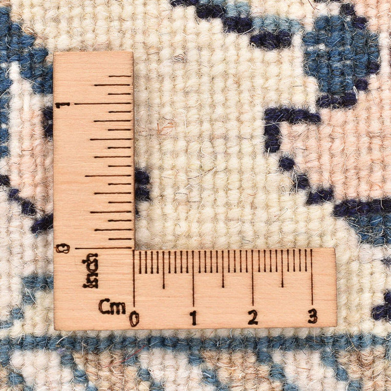 Persisk matta - Nain - 84 x 58 cm - grädde