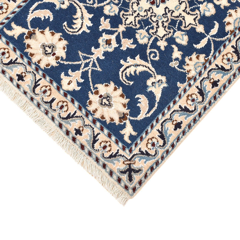 Persisk matta - Nain - 85 x 60 cm - blå