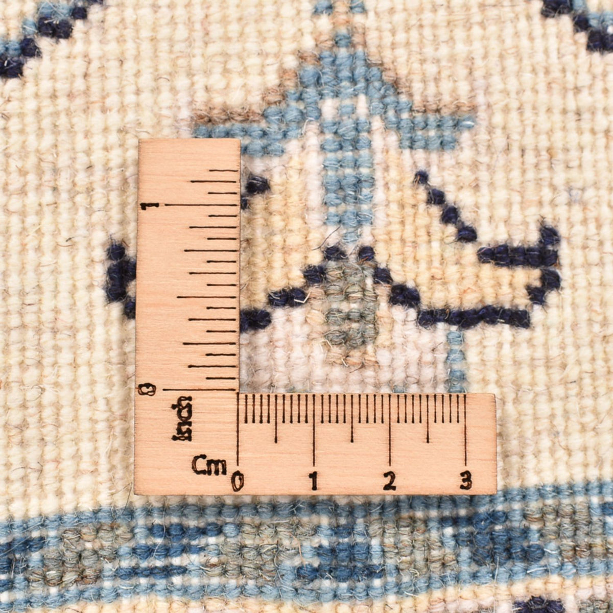 Persisk matta - Nain - 92 x 56 cm - grädde