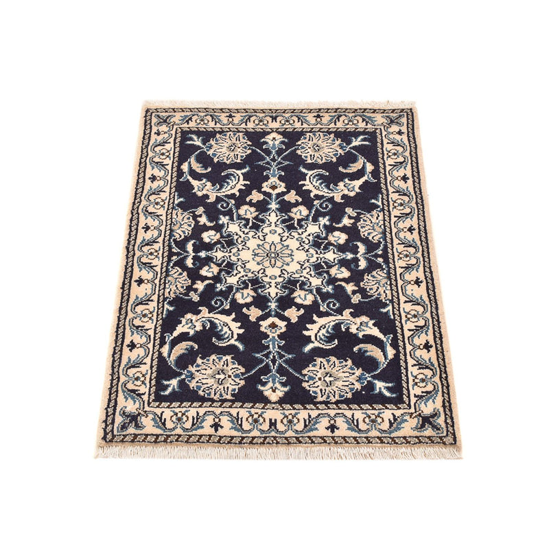 Persisk matta - Nain - 89 x 60 cm - mörkblå