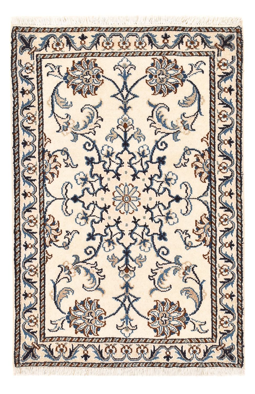 Persisk matta - Nain - 95 x 60 cm - beige